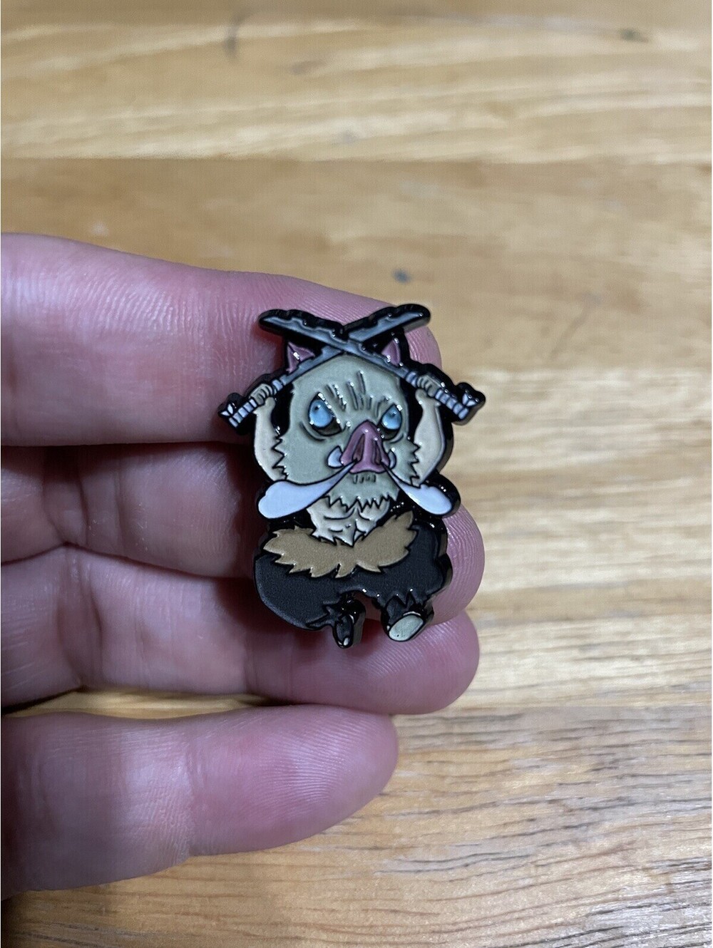 Demon Slayer Inosuke Hashibira Inosuke Anime Enamel Pin Cute Gift